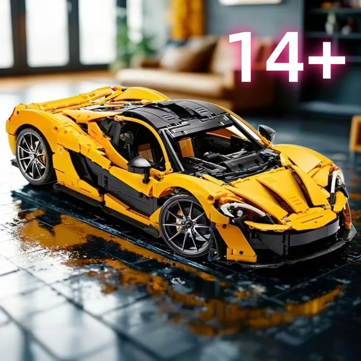 Nouveautés 3893 pièces blocs de construction 42172 McLaren P1 Moc briques modèle pour adultes voiture de sport jouets pour garçon cadeaux de noël