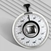 Torque Wrench Torque Meter Dial Long Handle Torque Wrench Meter for Precision-Angular Tightening Adjustable Angle Measuring Tool 2