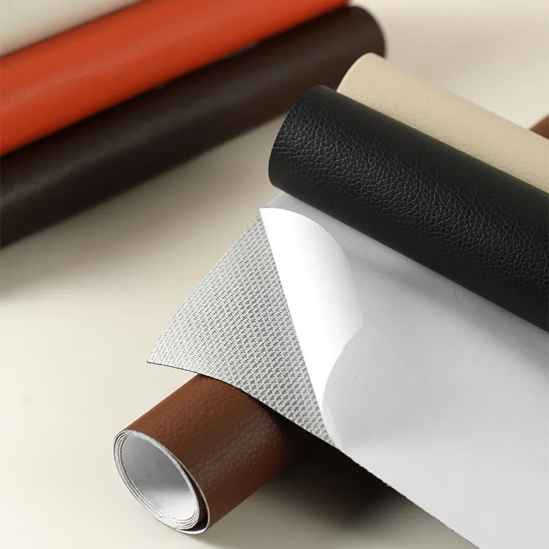 가죽 수리 패치 수리 키트 소파 드라이버를위한 자체 접착 PU 가죽 수리 테이프 자동차 좌석 소파 핸드백 자켓 수정 패브릭