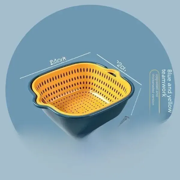 Blue [medium drain basket]]