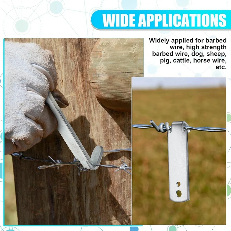 Fence Tools Ranch Tools T-Shaped Pimple Pile Climbing Post Winder Wire Tightener Metal Fence Pile Tool