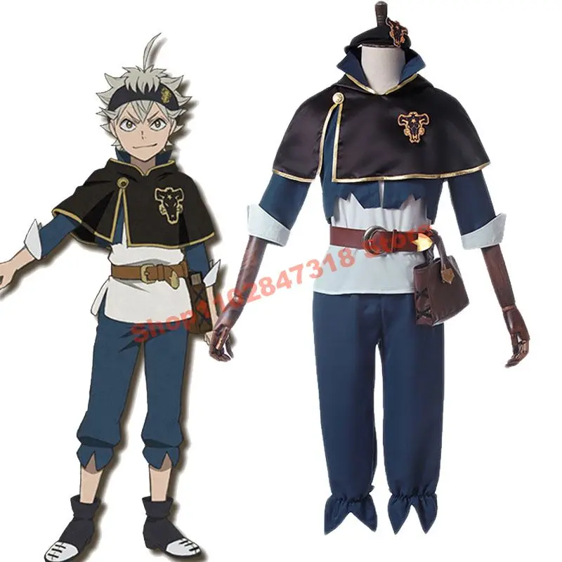 

Black Clover Asta Cosplay Costume Men And Women Cosplayer Anime Clothing