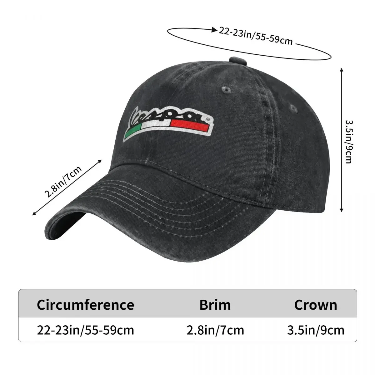 V-Vespas Casual Baseball Cap Spring Motorbike Logo Trucker Hat Sunscreen Tennis Skate Snapback Cap Men Fashion Baseball Caps 2