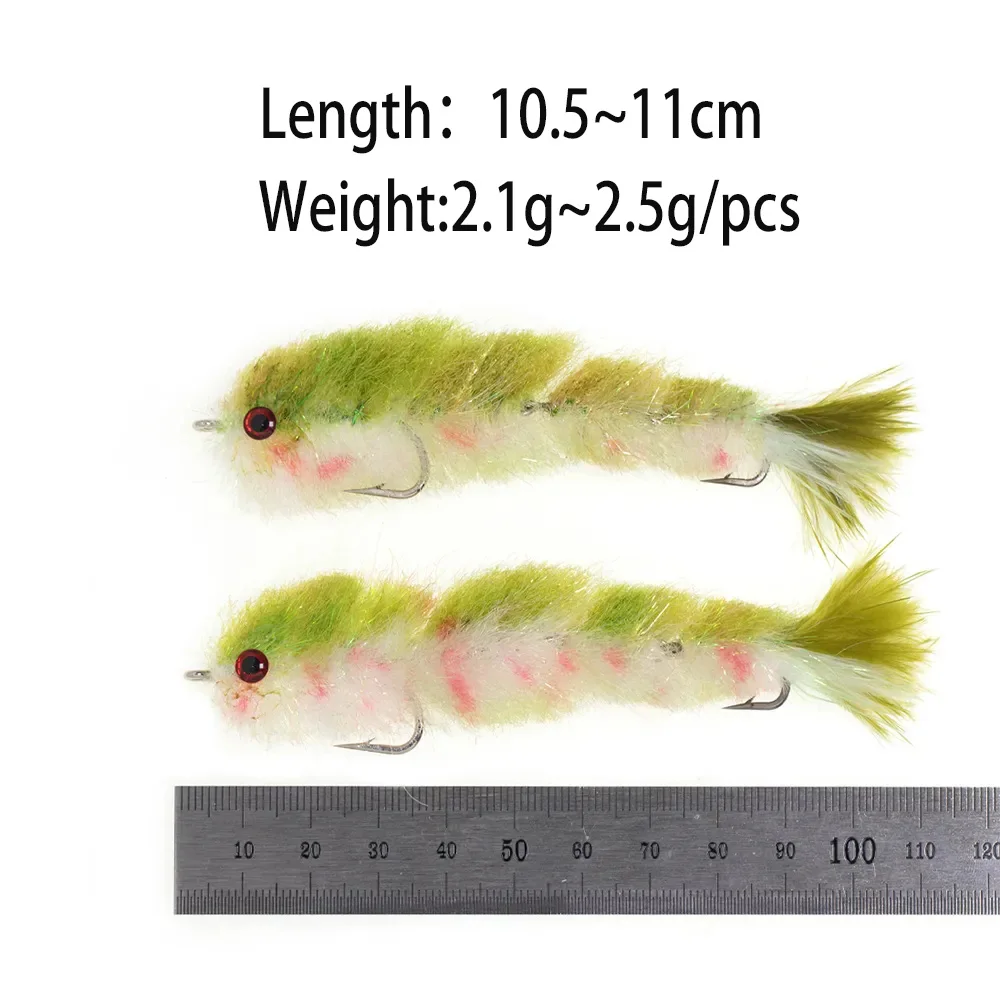 Chocklett's Finesse Game Changer Articulated Fish Spine Fly Rainbow Trout Streamer Fishing Fly Lures