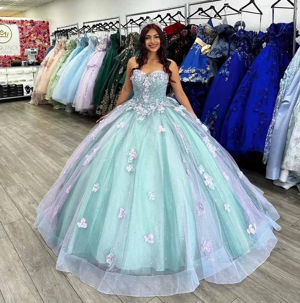 

Пышные платья Charro Quinceanera, бальное платье, милое Тюлевое платье с аппликацией, мексиканские милые платья 16, 15 лет