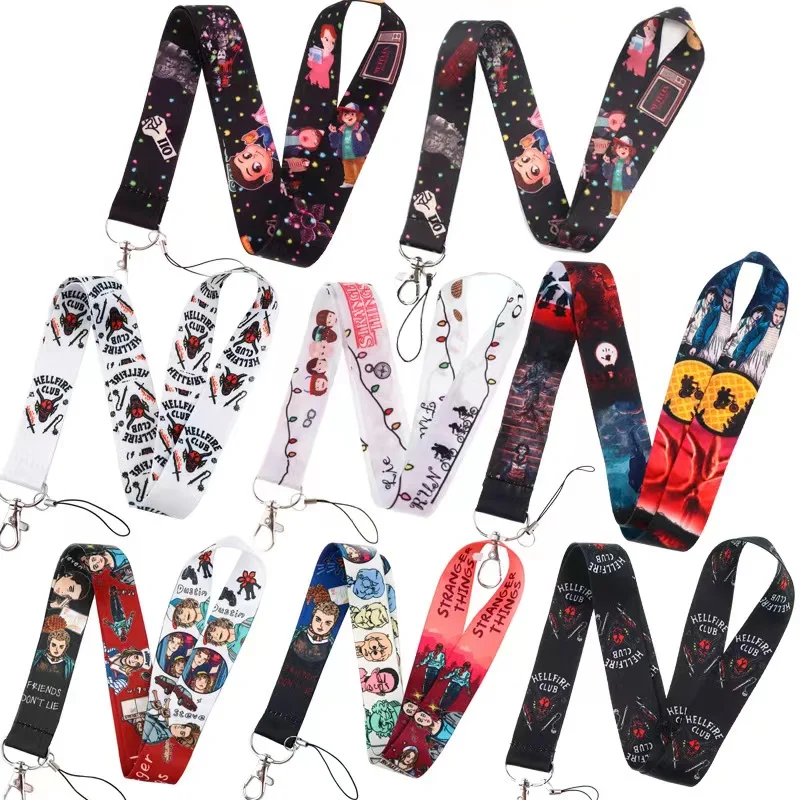 

Wholesale!!! Suspense supernatural cartoon Keychain Lanyards for Keys Badge ID Mobile Phone Rope Neck Straps Accessories Gifts