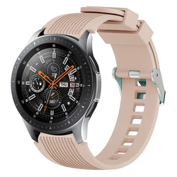 Versatile Silicone Watch Band - 20mm/22mm, Available for Multiple Smartwatches (Light Brown)