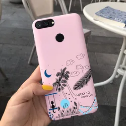 Lovely Print Soft Silicone Phone Case - Stylish Protective Back Cover with Bumper for Xiaomi Mi 8 (Beige)