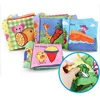 0-12Monthes Baby Cloth Book Fruits Animals Cognize Puzzle Book Infant Kids Early Learning Educational Fabric Books Toys игрушк 4