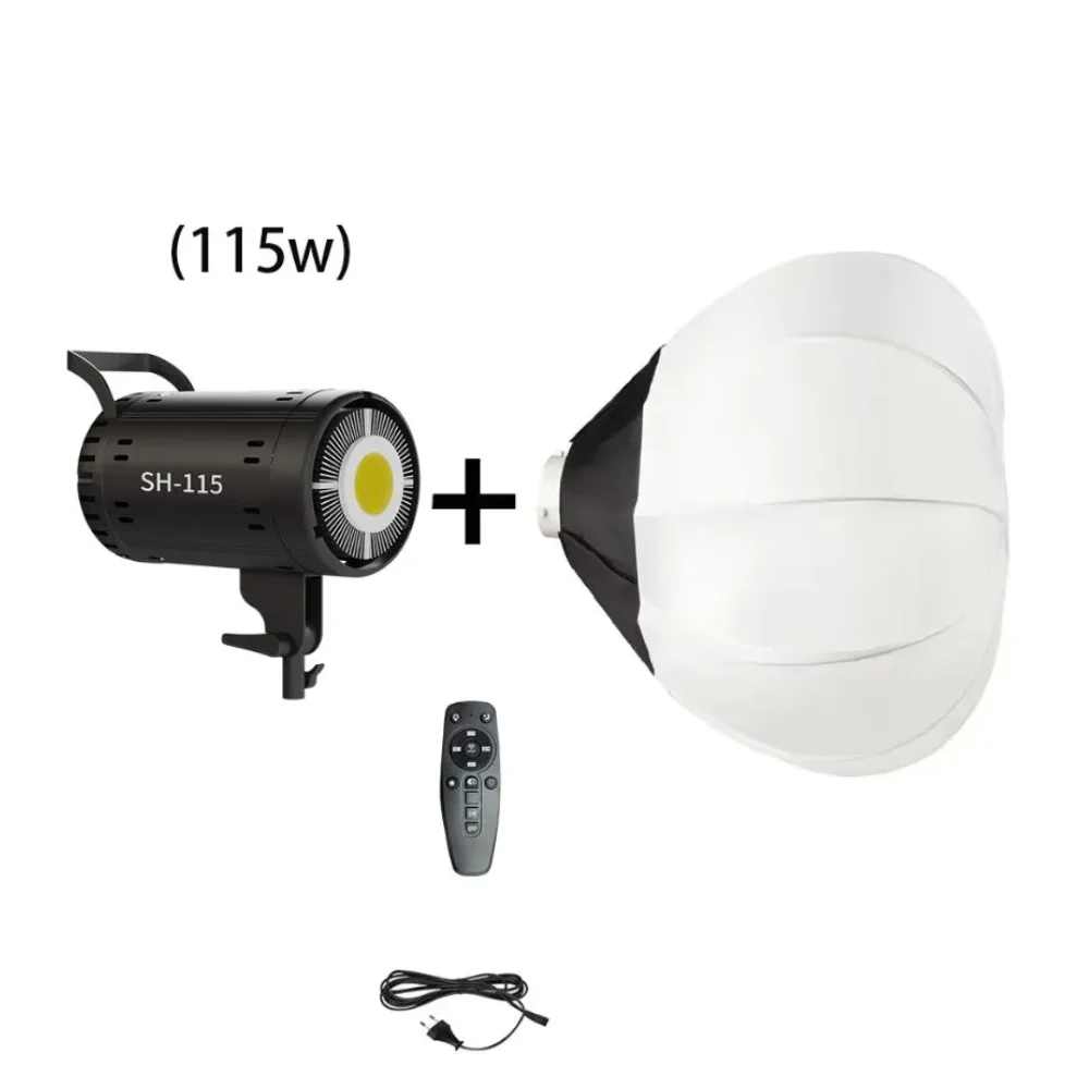 Photography Softbox 115W Lighting 65cm Globe Lantern Softbox Bowens Mounting Quick Ball Diffuser Soft Light Modifier for Film-Making Video Flash