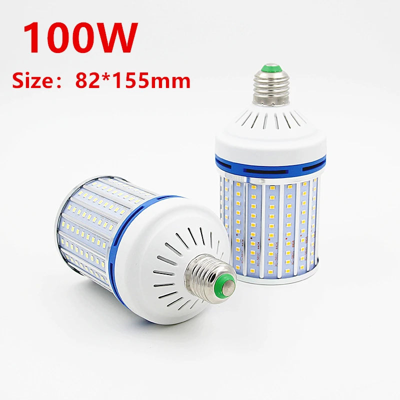 30W 60W 80W 100W 150W 200W 250W Corn Bulb Aluminum Lamp E27 E26 B22 E39 E40 LED S044e3ce0e02f43c281513b3690a10ad6d