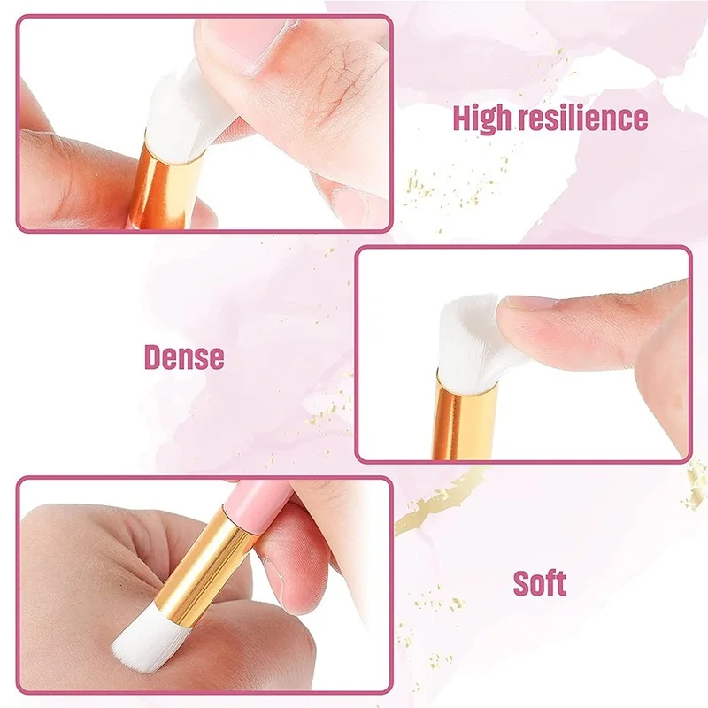 20/50P Eyelash Cleaning Brush Eyebrow Nose Blackhead Cleaning Brush Professional Soft Lash Extensions Cleaning Brush For Make Up 2
