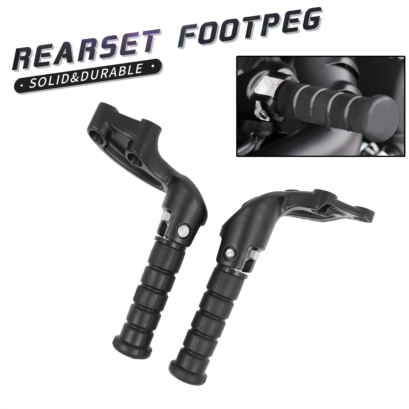 Moto Passeggero Pedana Poggiapiedi Staffa Di Montaggio Per Indian Scout 2015-2022 Scout Sixty 2016-2022 Scout Bobber 2019-2022