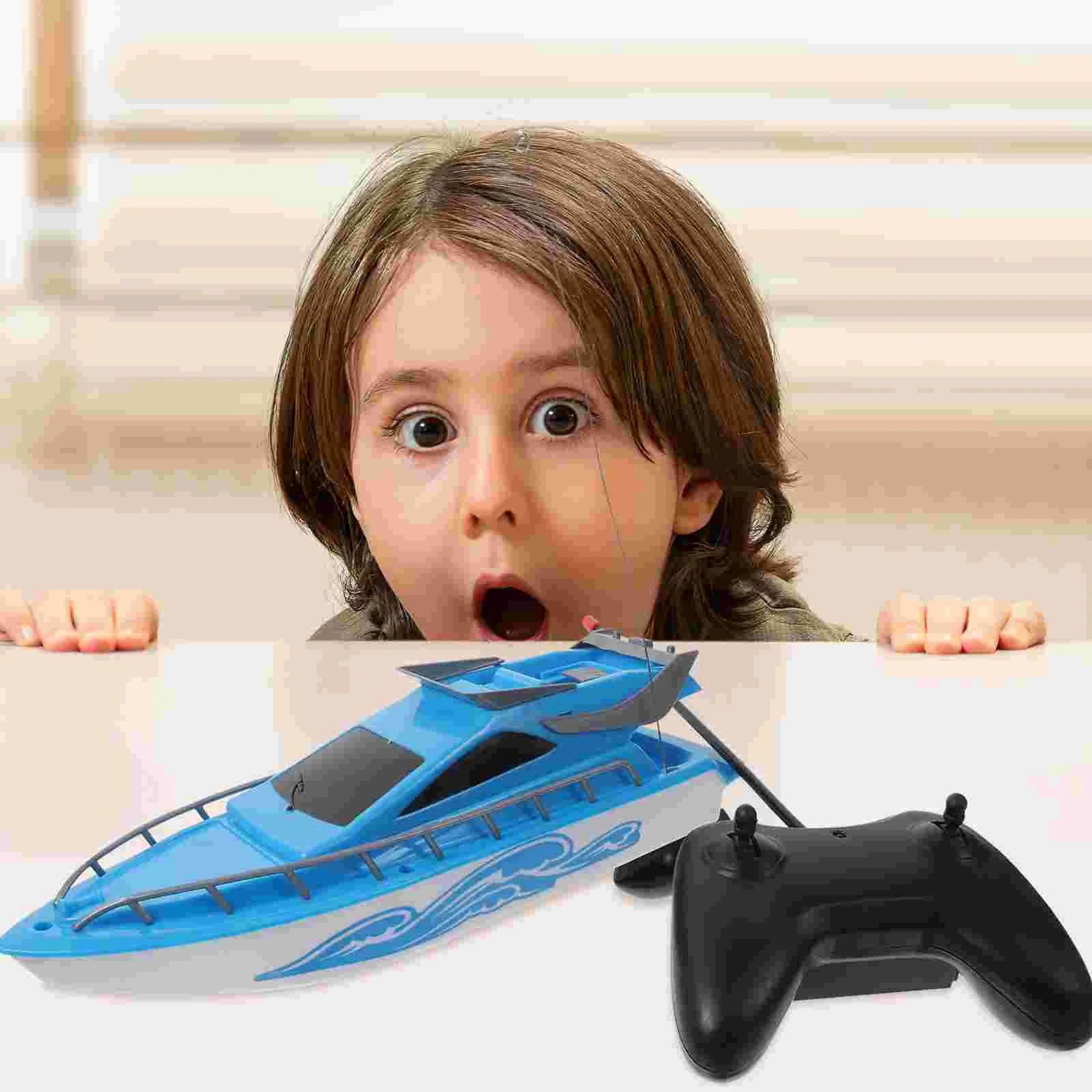 

1 Set Portable Speedboat Toy Bath Boat Toy Waterproof Speeding Boat Toy Children Speedboat