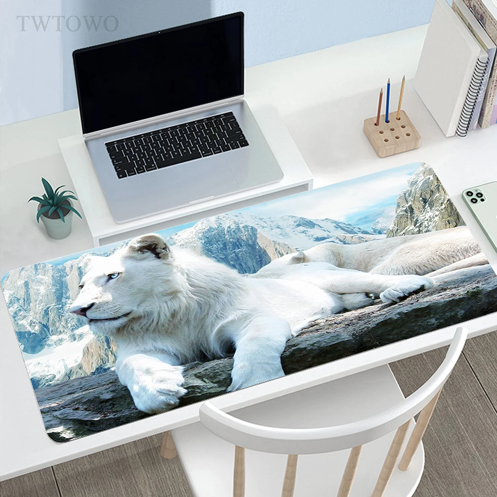Lion Mouse Pad Gamer Home Custom Hd Computer Desk Mats Mousepads Office