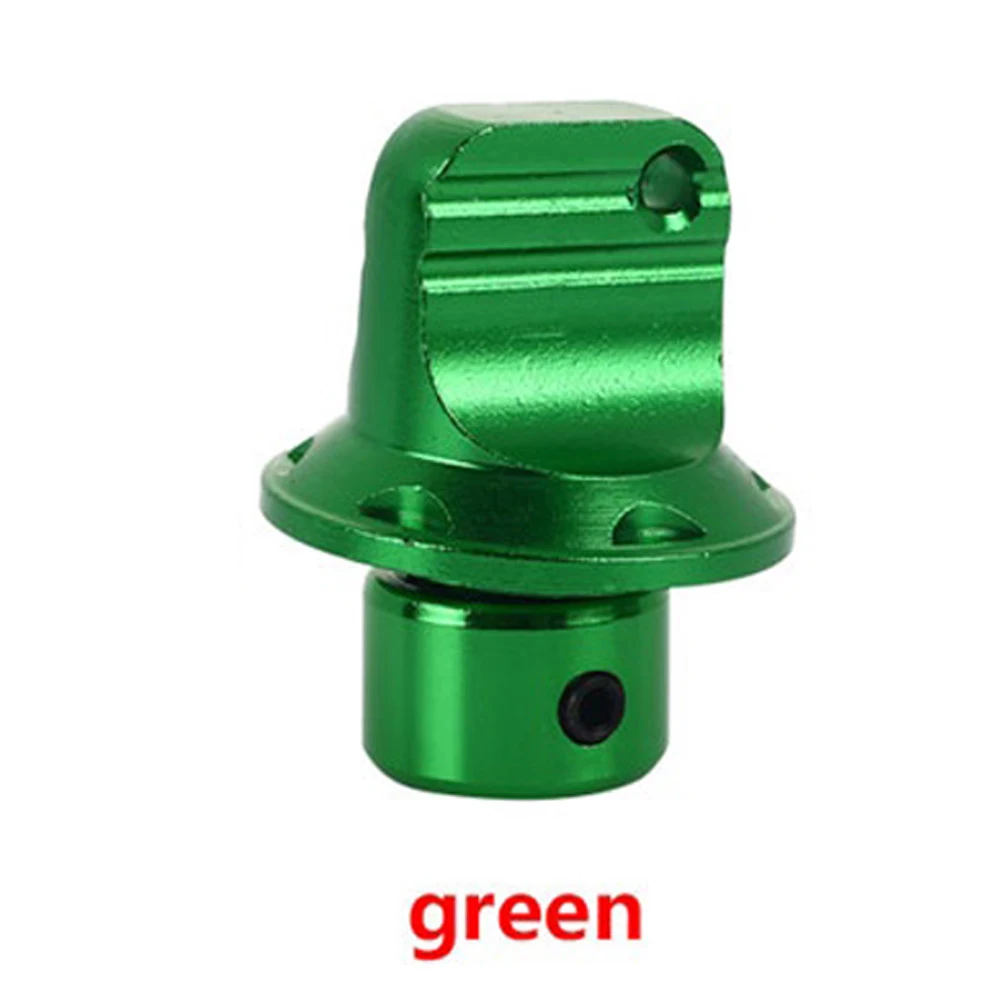 모터 키 헤드 세련된 디자인 키 헤드 커버 잠금장치 녹색 정밀 제조 실버 37*30*30mm 알루미늄 합금