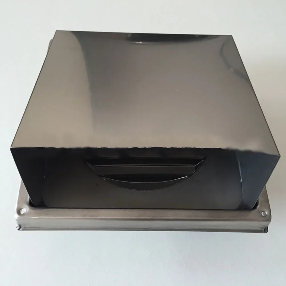 Stainless Steel Air Outlet Wall Ceiling Air Vent Waterproof Vents Cap 125 150mm Ducting Ventilation Exhaust Grille