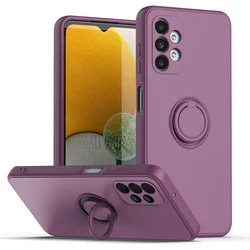 Custodia per telefono in silicone liquido premium con supporto magnetico