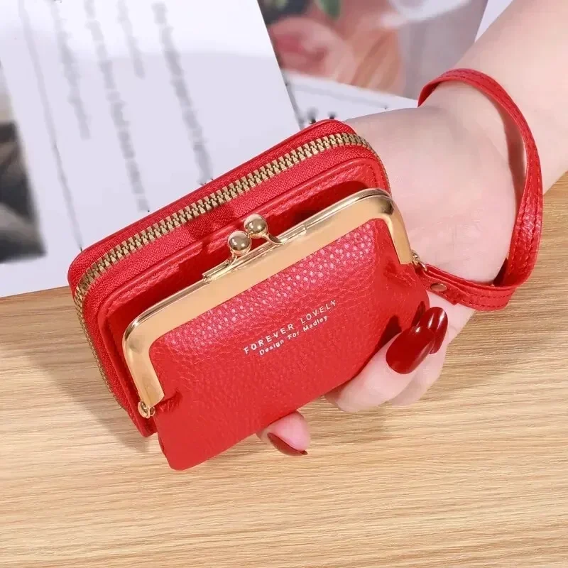 Stylish Women's Wristlet Purse with Spacious Coin Pouch & Multi Card Slots