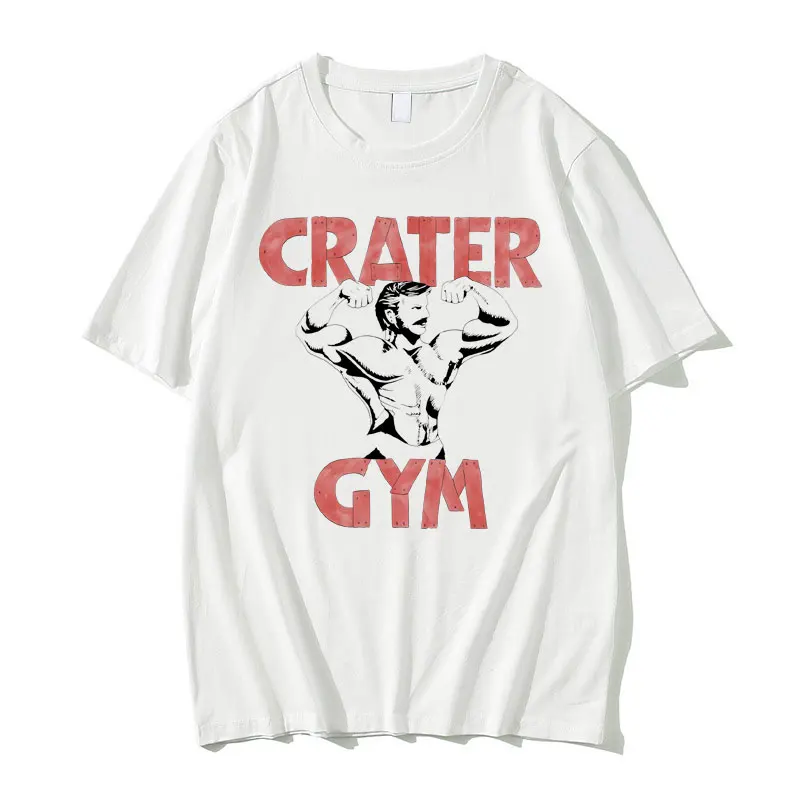 

Funny Love Lies Bleeding Crater Gym Meme Graphic Tshirt Men Women Fitness Gym Oversized Short Sleeve T Shirt Male Cotton T-shirt