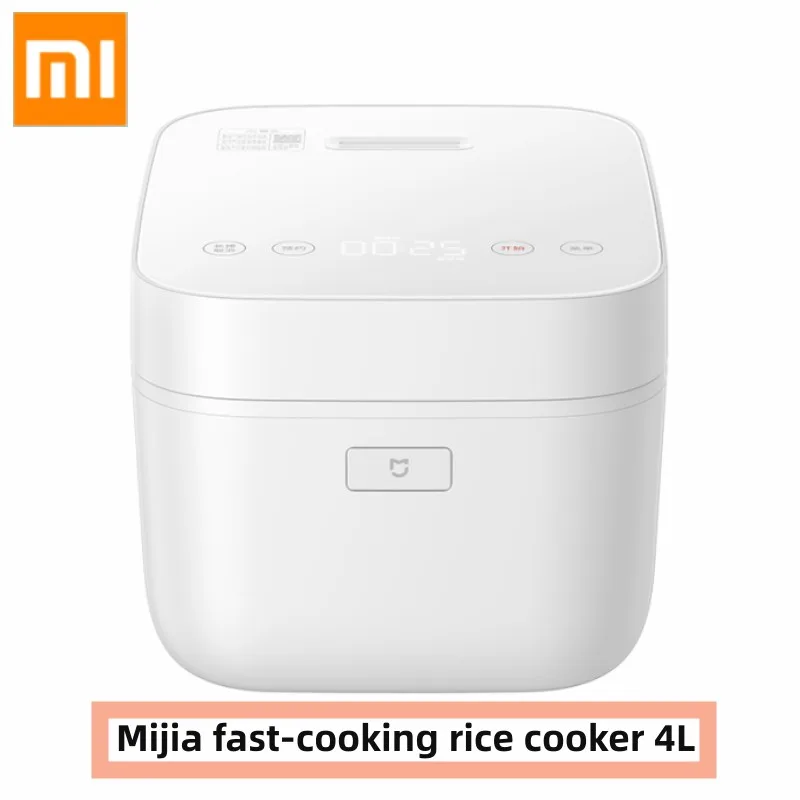 Xiaomi Mijia Electric Rice Cooker 4L Adjustable Kitchen Appliance Capacity Multifunction