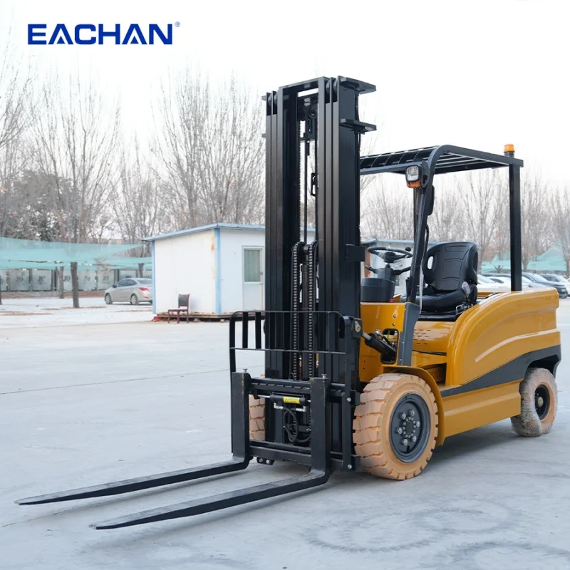 China-Herstellung 4WD Neuer Energie-Gabelstapler 3,5 Tonnen Seitlicher Elektro-Stapler Logistik-Elektrostapler Maßgefertigt