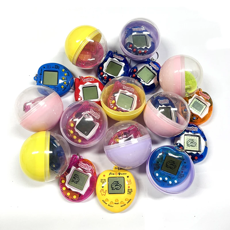 1PCS Funny Macaron Capsules Electronic Pets Tamagotchi 90S Nostalgic 49 Pets In One Virtual Cyber Digital Pet  Pixel Toys 2
