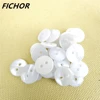 30 pcs 11mm 2 Hole White Resin Sewing Buttons Cute solid Color Round Shape Button For Baby Kids Clothes DIY Accessories 6