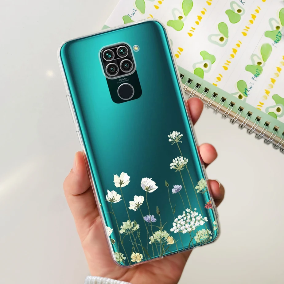 Cute Painted Clear Silicone Soft Phone Case Bumper Cover