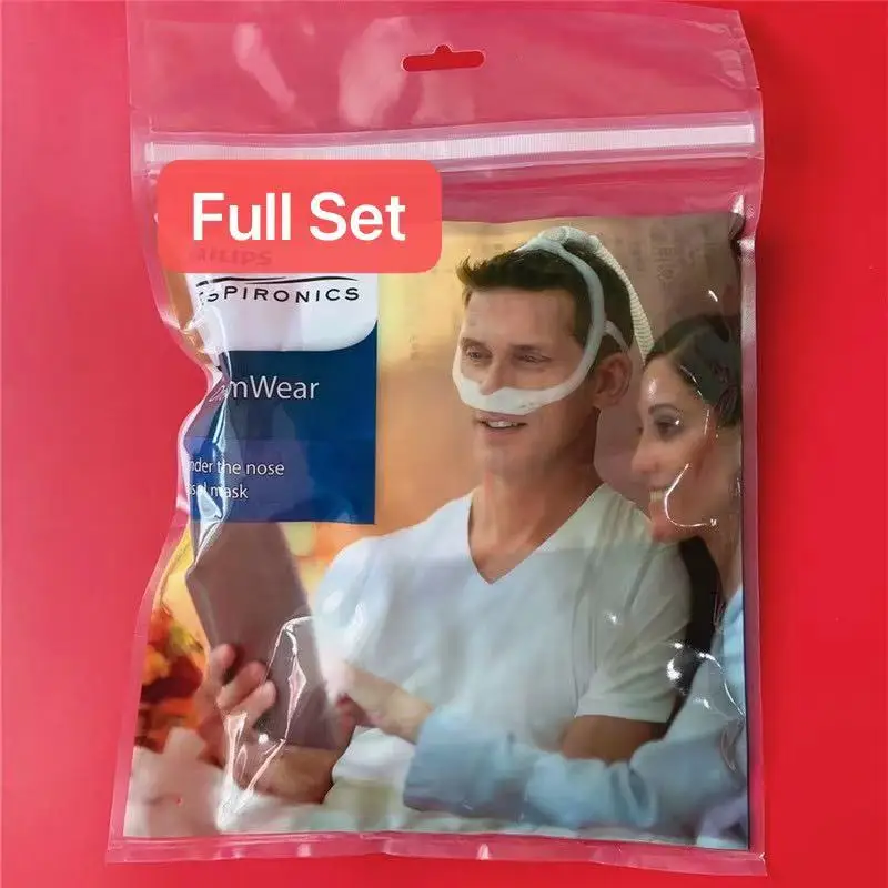 Original Dreamwear CPAP Mask for Philips Anti Snoring Sleep Apnea Auto CPAP Bipap Mask With 4 Cushions Free Headgear 6