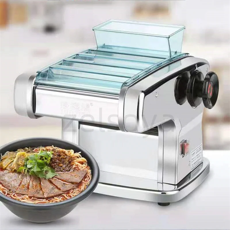 Household Electric Noodle Machine Small Automatic Commercial Stainless Steel Multi-function Rolling
