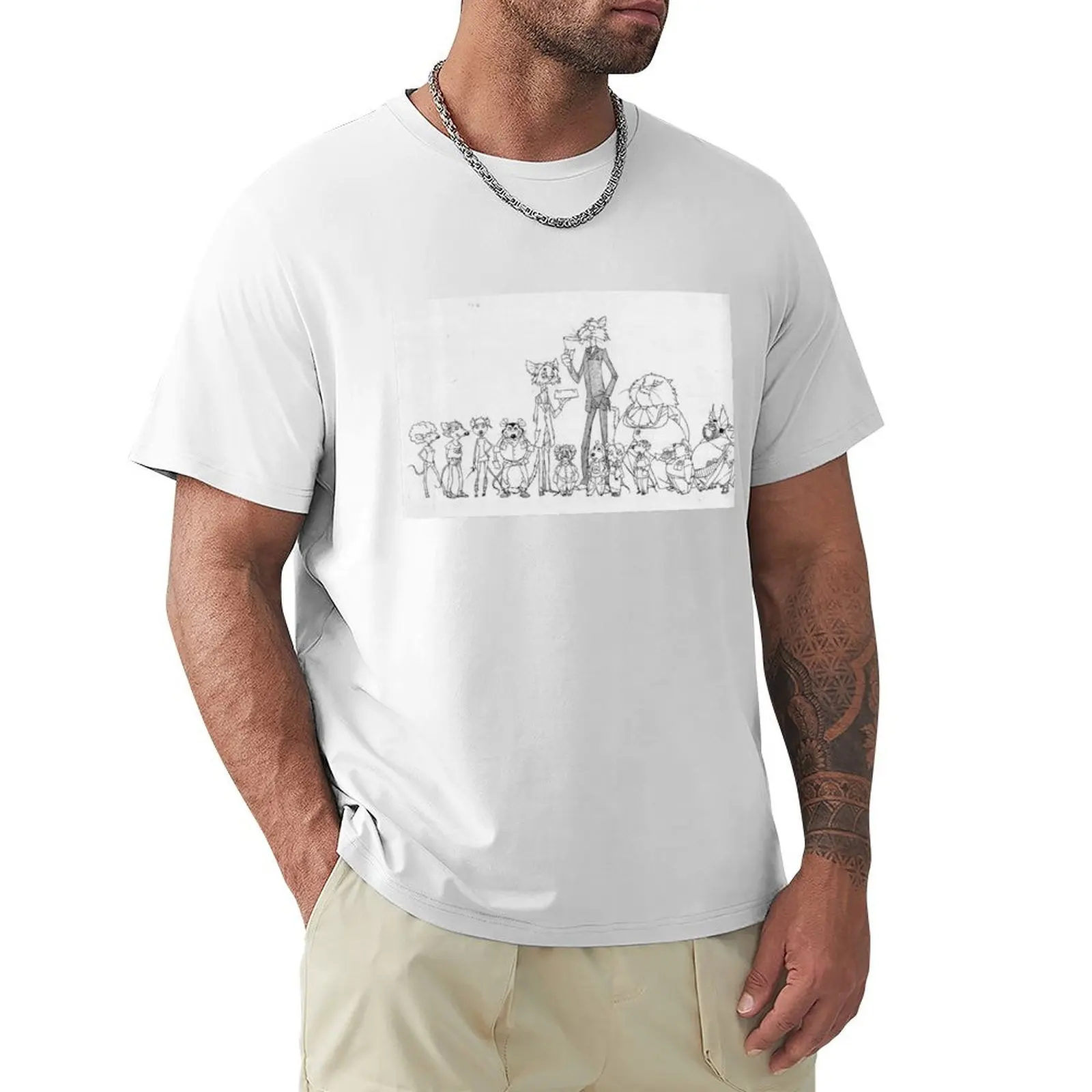 

macskafogo T-Shirt for a boy anime Men's cotton t-shirt