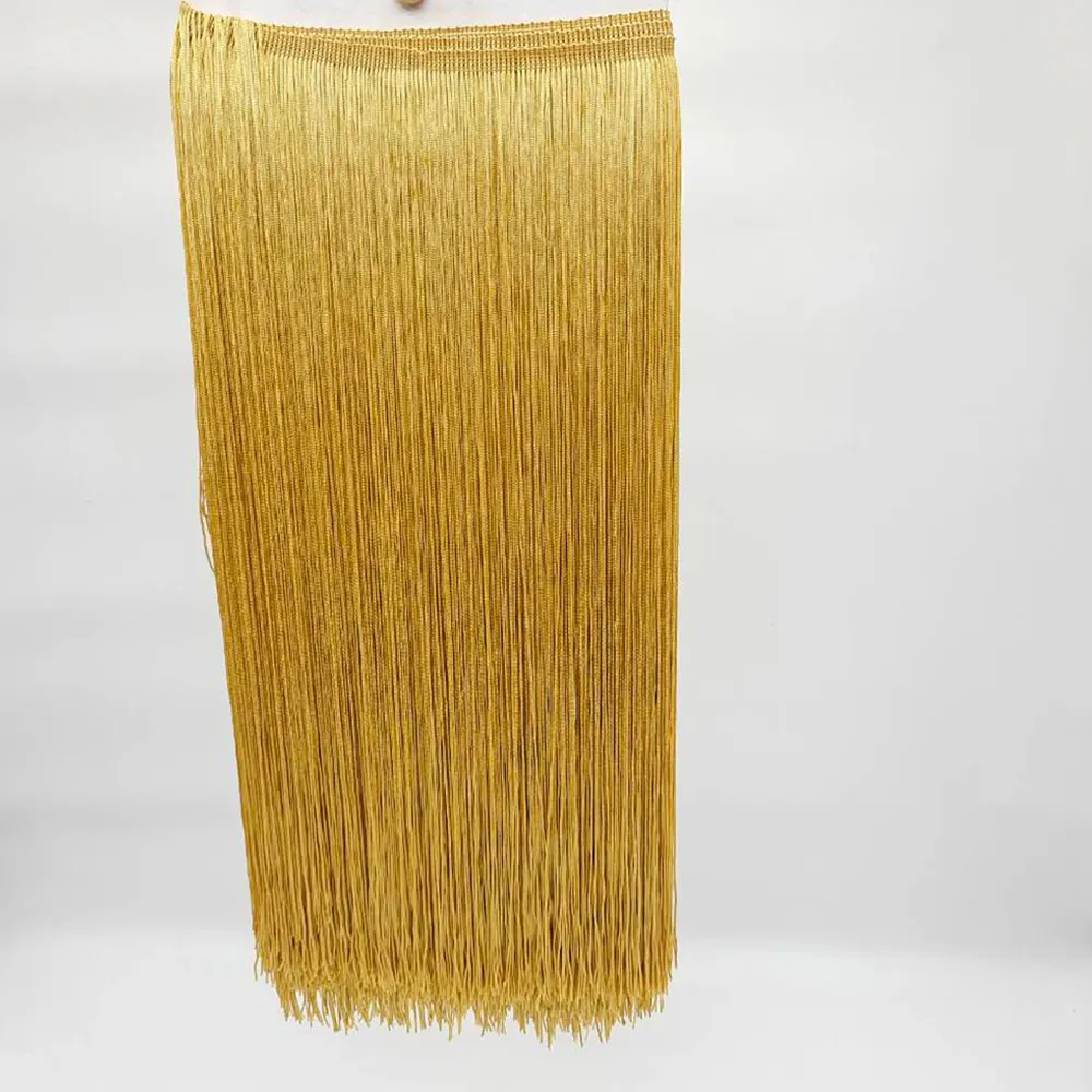 Description Picture 6 of itemNice 2Yards 100cm Wide Lace Fringe Trim Tassel Fringe Trimming For DIY Stage Clothes Accessories Lace Ribbon Curtain DIY