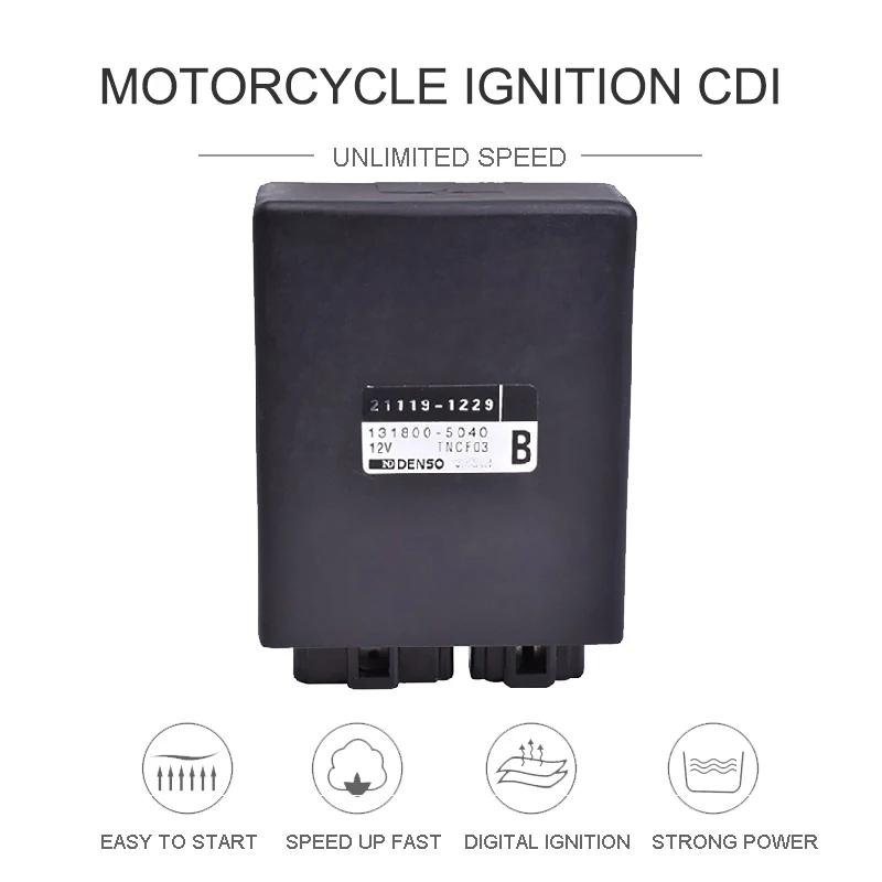 

8 pin Unlimited Speed Motorcycle Digital Ignition CDI Unit Starter Ignitor Igniter For KAWASAKI EL250 Elinator EL 250 Ninja 250