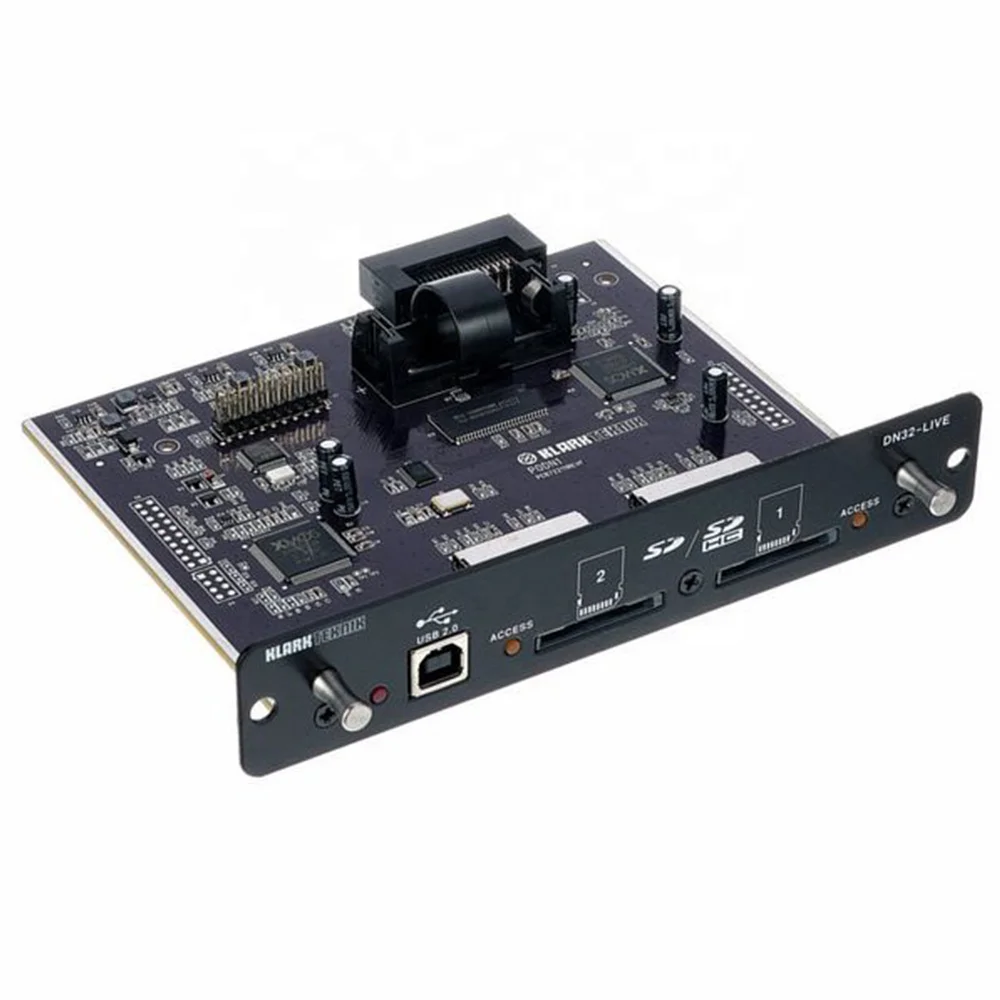 

DN32-Live Expansion Card 32-Channel Live Recording & Playback On Two Sd/Sdhc Memory Cards For Midas & Behringer Digital Mixer