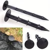 11/16/20/30cm Ground Nail Film Fixed Garden Pegs Greenhouse Film Weed Prevention Ground Cloth Sunshade Fly Net Plastic Fixed Peg 3