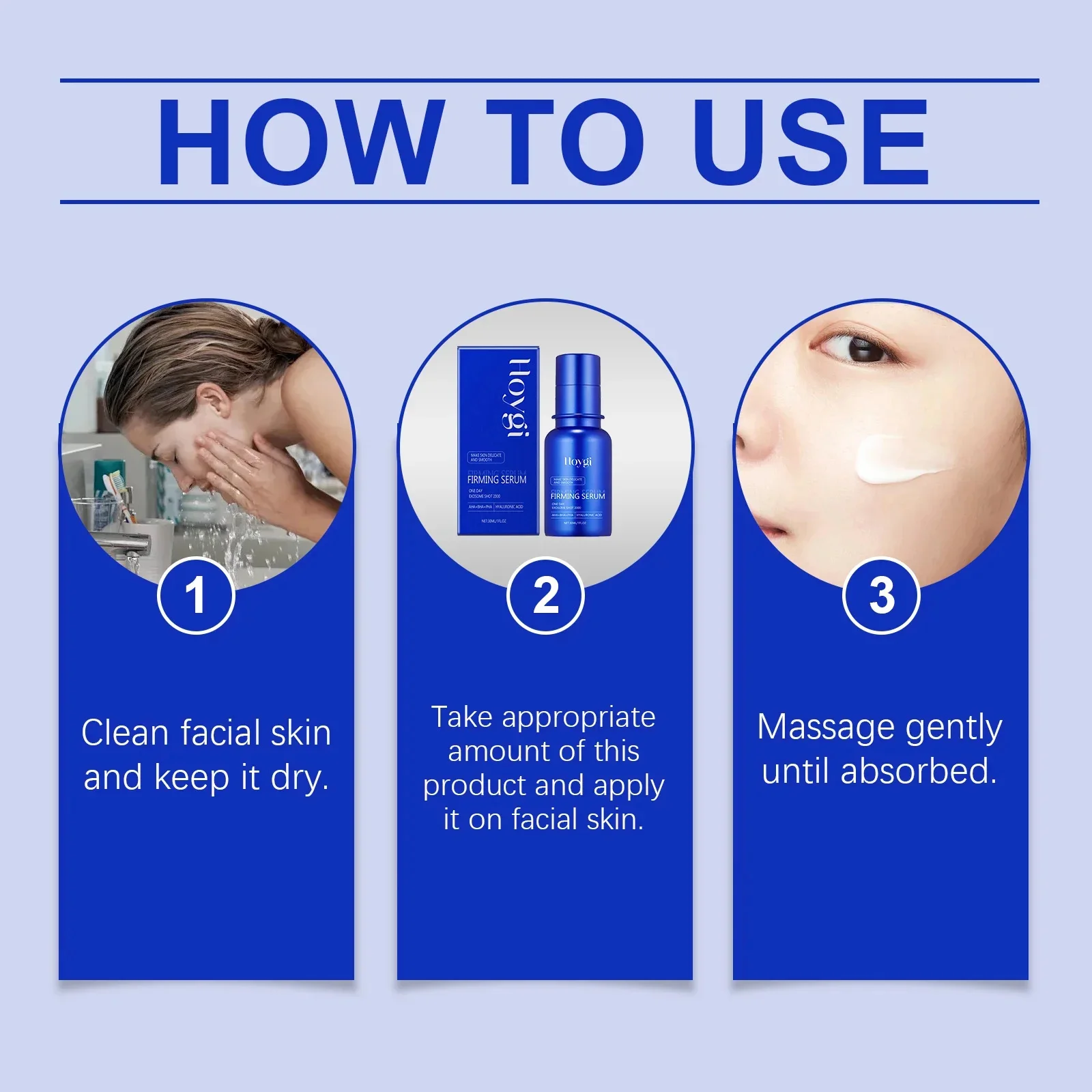 Facial Essence Microneedle Shrink Pores Whitening Lifting Firm Fine Line Serum Moisturise Melanin Remove Skin Care Product