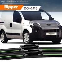 2pcs For Peugeot Bipper 2008-2013 Front Windshield Wiper Blades 2009 2010 2011 2012 Windscreen Window Accessories 1