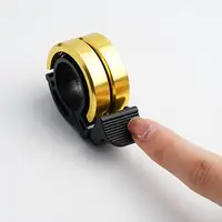 Sonnette de vélo VTT, klaxon de vélo en alliage, sonnette de sécurité universelle pour vélo, accessoires de vélo 3