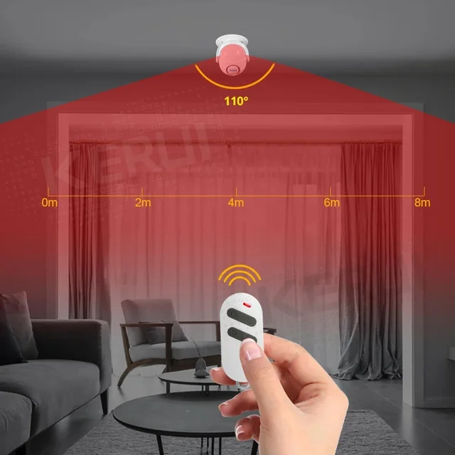 Tuya WIFI Alarm System 120dB Works With Google Alexa 433 PIR Detector Door Sensor  Smart Home Security Smart Life App Burglar 5