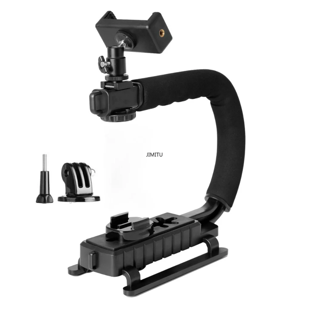 Videocamera Stabilizzatrice Portatile A Forma Di U Impugnatura Stabilizzante Per Fotocamera Gopro Canon Nikon Sony Phone Dv Camcorder Camera