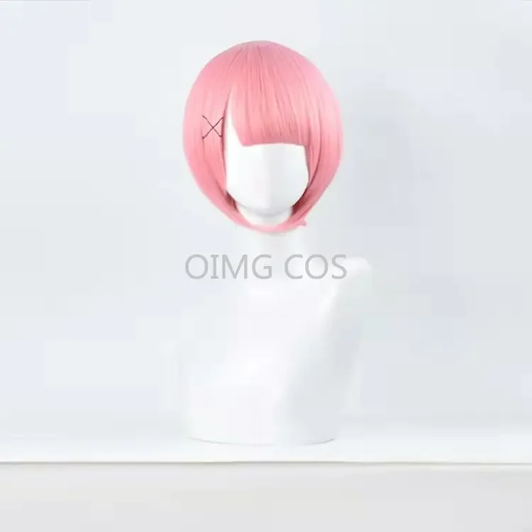 Ram/Rem Cosplay Re:zero Kara Hajimeru Isekai Seikatsu Costumes Dress Headdress Party Suit Anime Maid Dress Costume