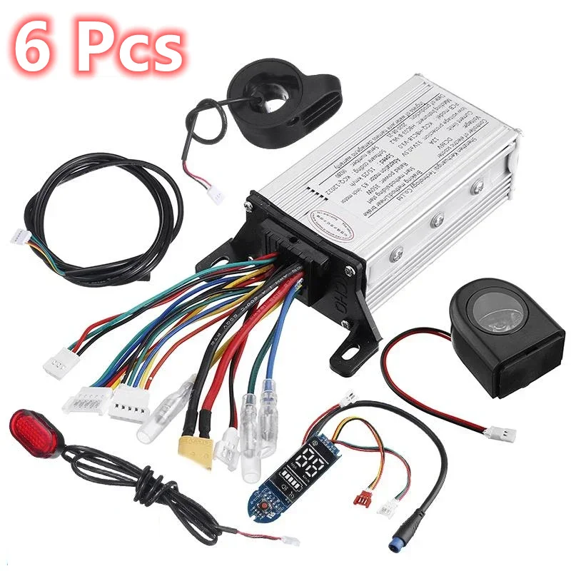 6PCS Motor Controller 42V 350W bluetooth-compatible DC Motor Regulator Speed Controller For Xiaomi Scooter Electric bike Bicycle