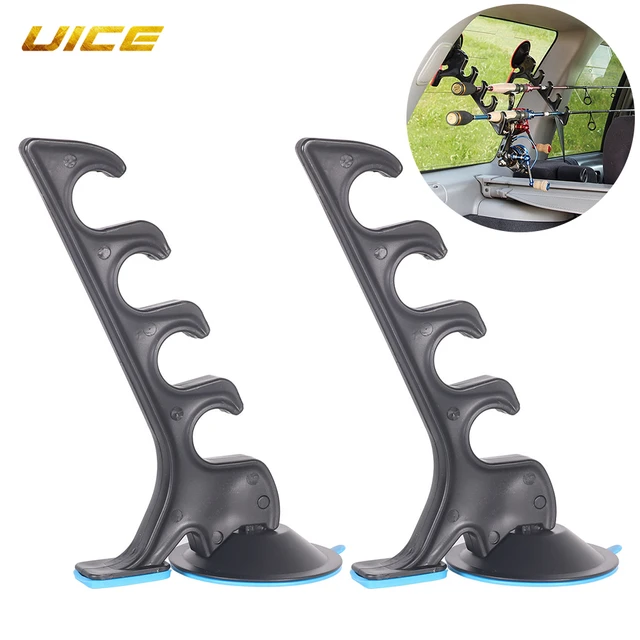 Fishing Rod Racks Car Fishing Rod Holder Wall Mount Fishing Pole Rack With Suction  Cup Fish Tackle Tools - AliExpress