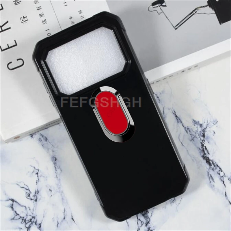 For IIIF150 B1 B2 Pro B2 Ultra Air1 Air1Pro 6.5" 2022 Back Ring Holder Bracket Phone Case Smartphone TPU Soft Silicone Cover 3