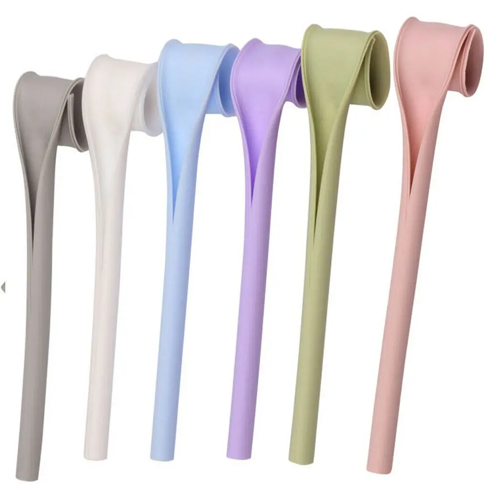 Reusable Silicone Straws 1Pcs Detachable Soft Drinking Openable Snap BPA Free Party Kitchen Supplies