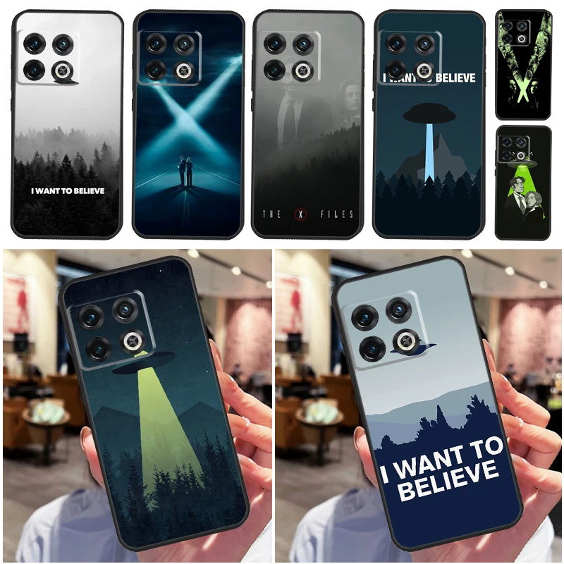The X Files I Want To Believe Case Per Oneplus 10 9 Pro 8T 9Rt 10T Ace Oneplus Nord N10 N20 N100 N200 2T Ce 2 Lite Cover