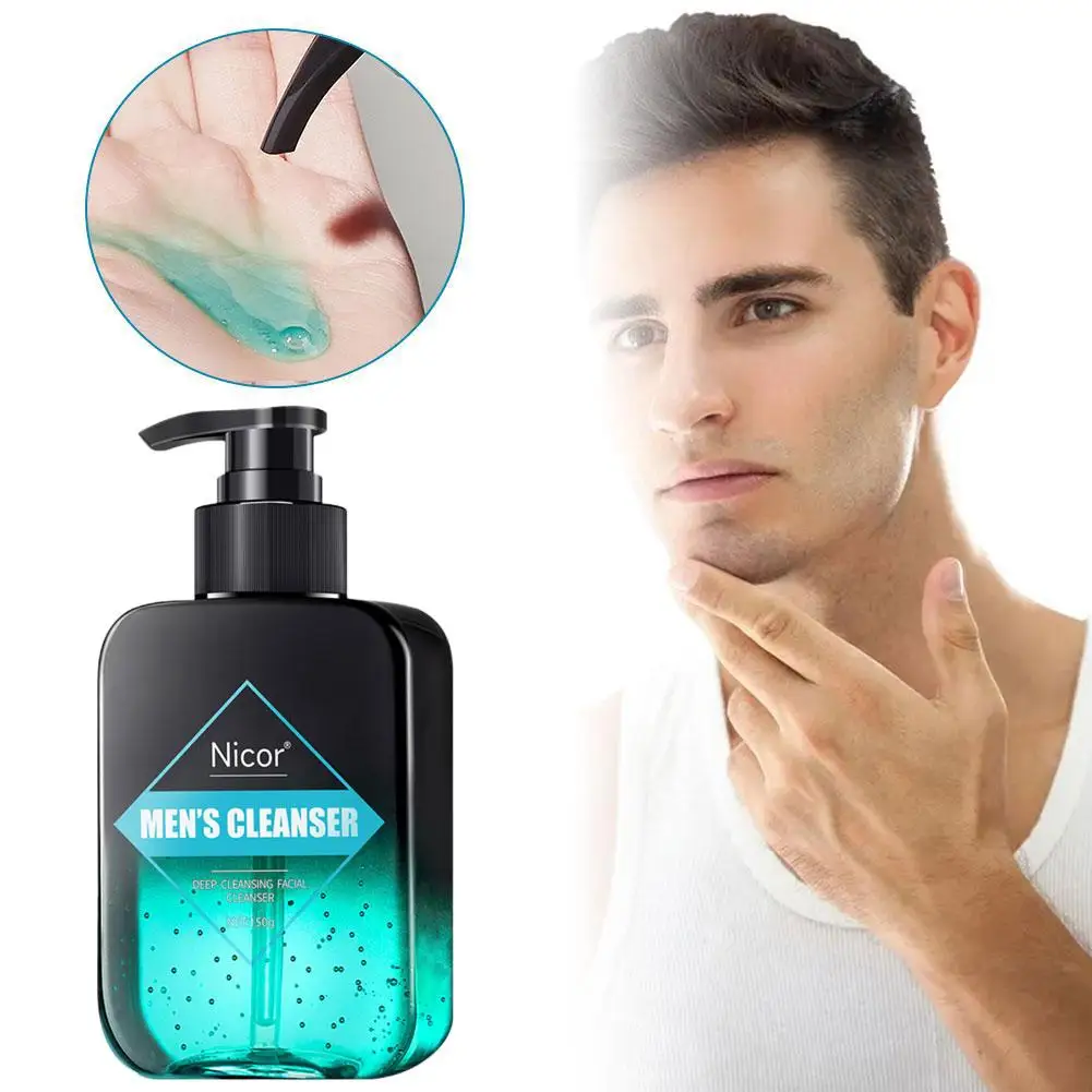 New 150g amino acid Refreshing Oil Control Moisturizing Facial Cleanser Deep Cleansing Moisturizing Facial Cleanser For Men