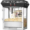 Old Maid Drawer Electronic Popcorn Bucket Plastic Stainless Steel Kettle Popcorn-machine Tempered Safety Glass Panel Electric 1