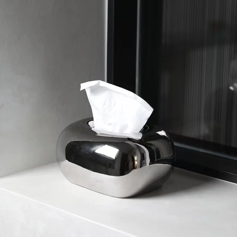Modern Tissue Box Cover Holder Desk Tissue Holder Bathroom Holder Accessories Livingroom Decor Storage Box Fast Shipping 6